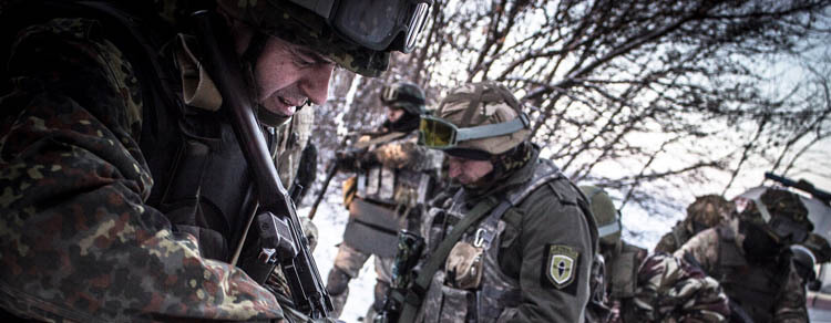 Ukrainian Volunteer Army ready to defend Zolote