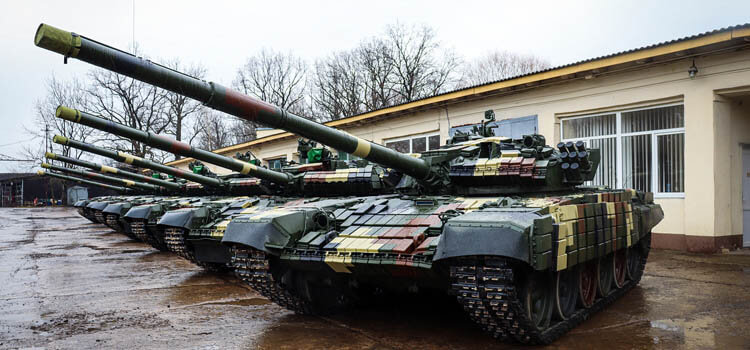 Ukrainian Army received modernized tanks