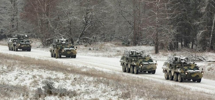 Ukrainian unit arrived for military exercises
