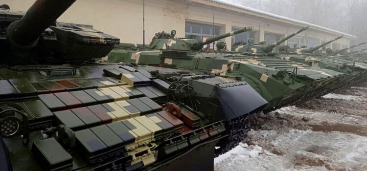 Ukrainian Army received new tanks