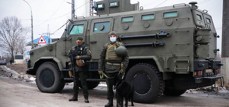 National Guard deployed to Kyiv dam