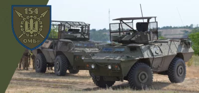 154th Mechanized Brigade received M1117 vehicles