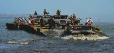 Marines form a support regiment