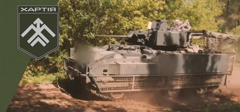 Khartia receives M2 Bradley vehicles